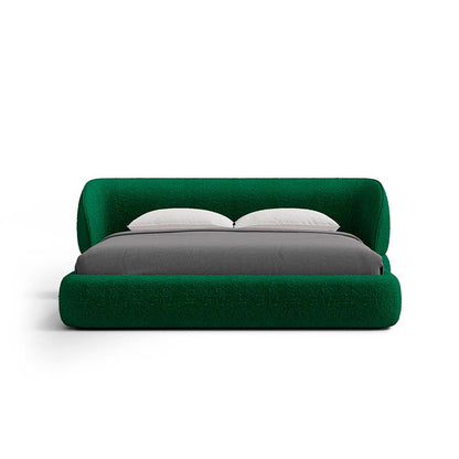 Carla Bed with Modern Curved Headboard