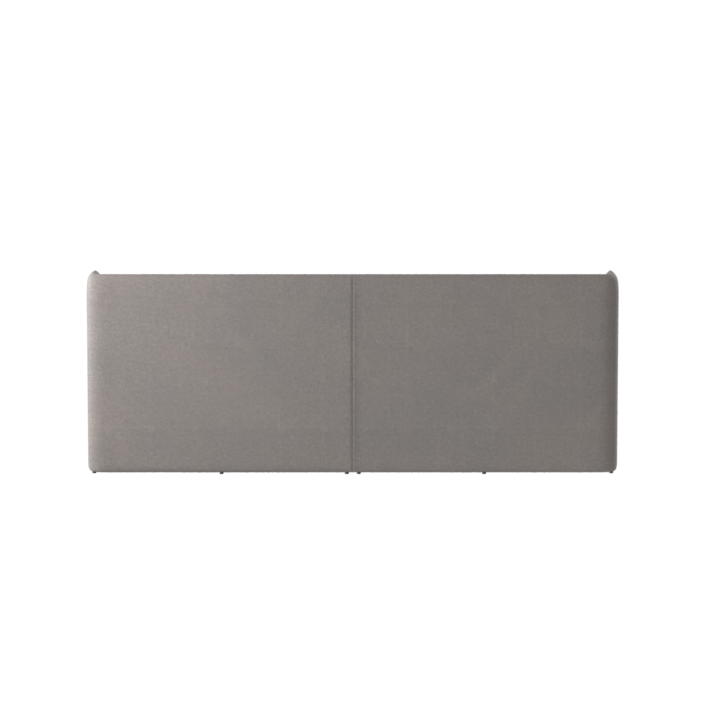 Abbey Upholstered Bed with Structured Headboard and Refined Lines