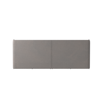 Abbey Upholstered Bed with Structured Headboard and Refined Lines