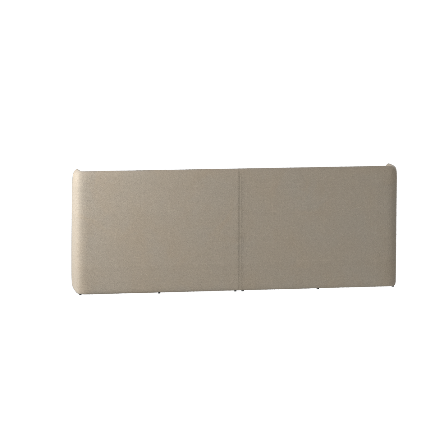 Abbey Upholstered Bed with Structured Headboard and Refined Lines