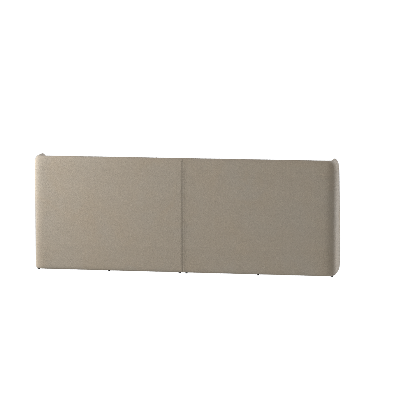 Abbey Upholstered Bed with Structured Headboard and Refined Lines