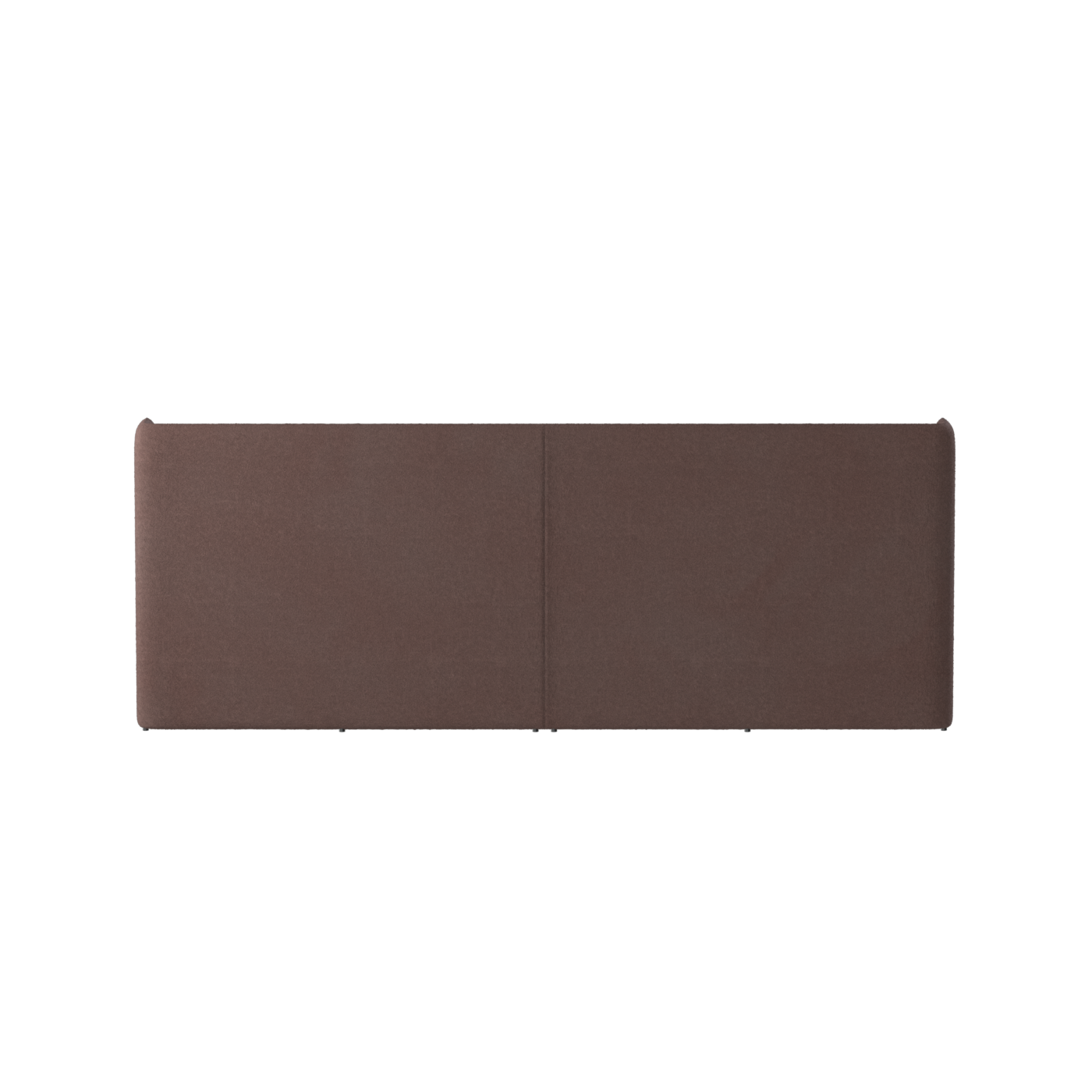 Abbey Upholstered Bed with Structured Headboard and Refined Lines