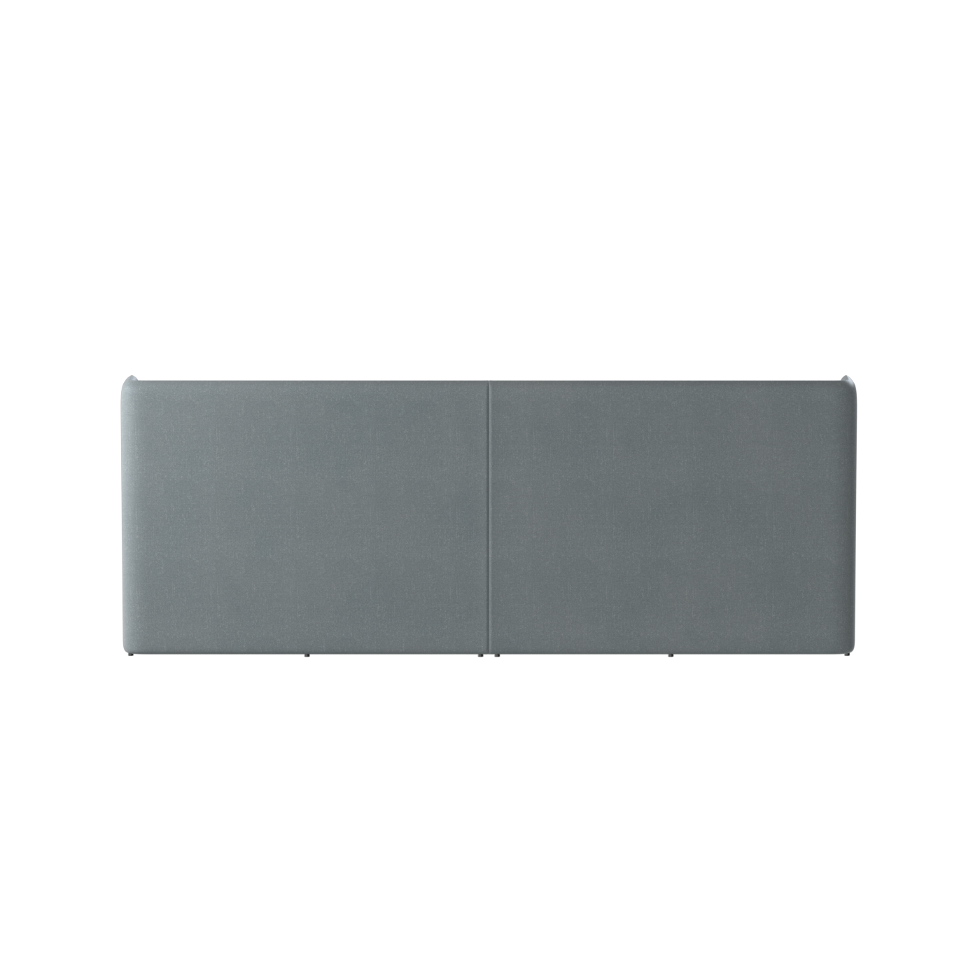 Abbey Upholstered Bed with Structured Headboard and Refined Lines