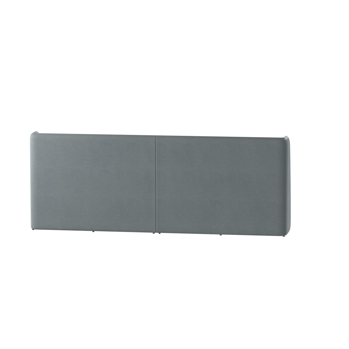 Abbey Upholstered Bed with Structured Headboard and Refined Lines