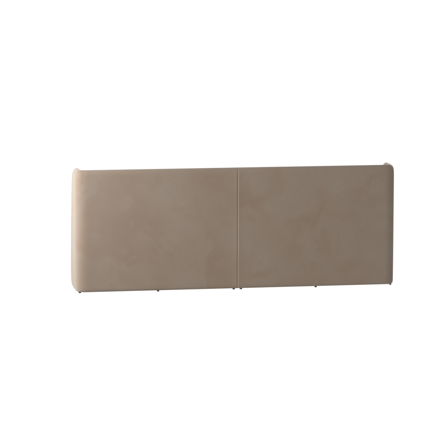 Abbey Upholstered Bed with Structured Headboard and Refined Lines