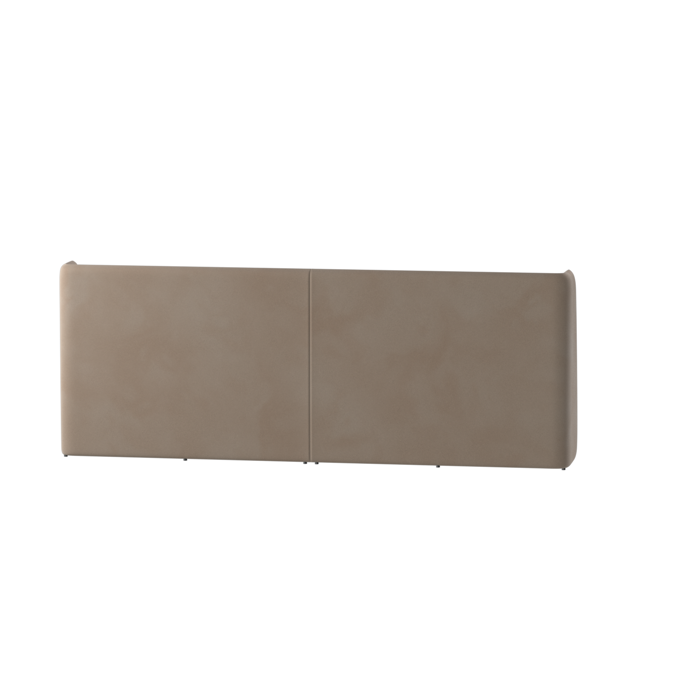 Abbey Upholstered Bed with Structured Headboard and Refined Lines