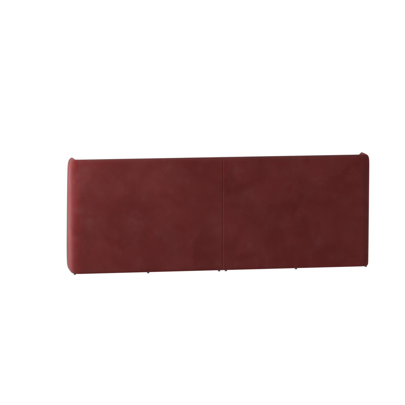 Abbey Upholstered Bed with Structured Headboard and Refined Lines