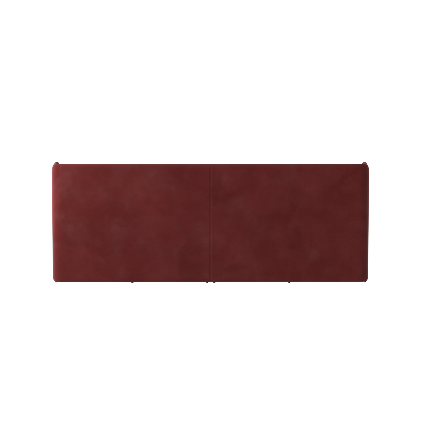 Abbey Upholstered Bed with Structured Headboard and Refined Lines