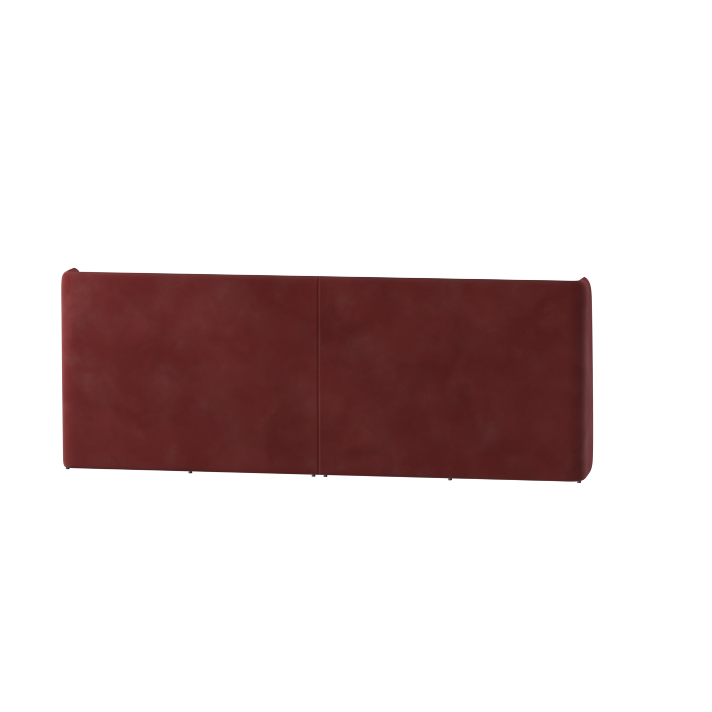 Abbey Upholstered Bed with Structured Headboard and Refined Lines