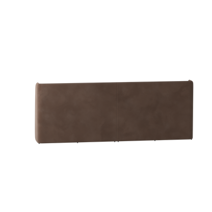 Abbey Upholstered Bed with Structured Headboard and Refined Lines