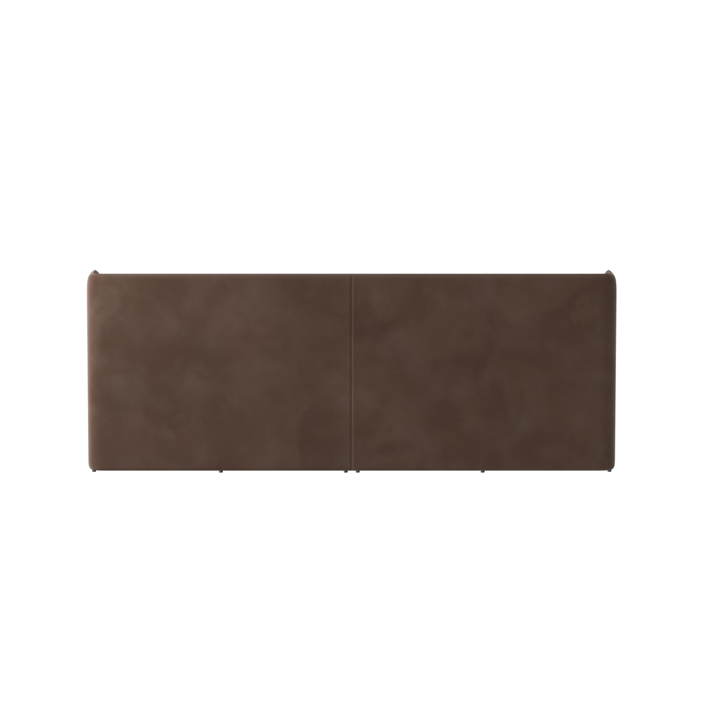 Abbey Upholstered Bed with Structured Headboard and Refined Lines