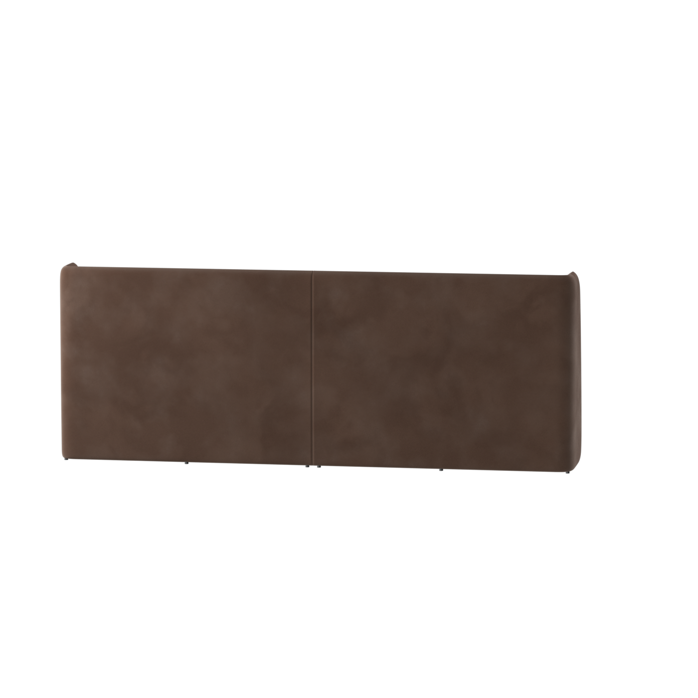 Abbey Upholstered Bed with Structured Headboard and Refined Lines