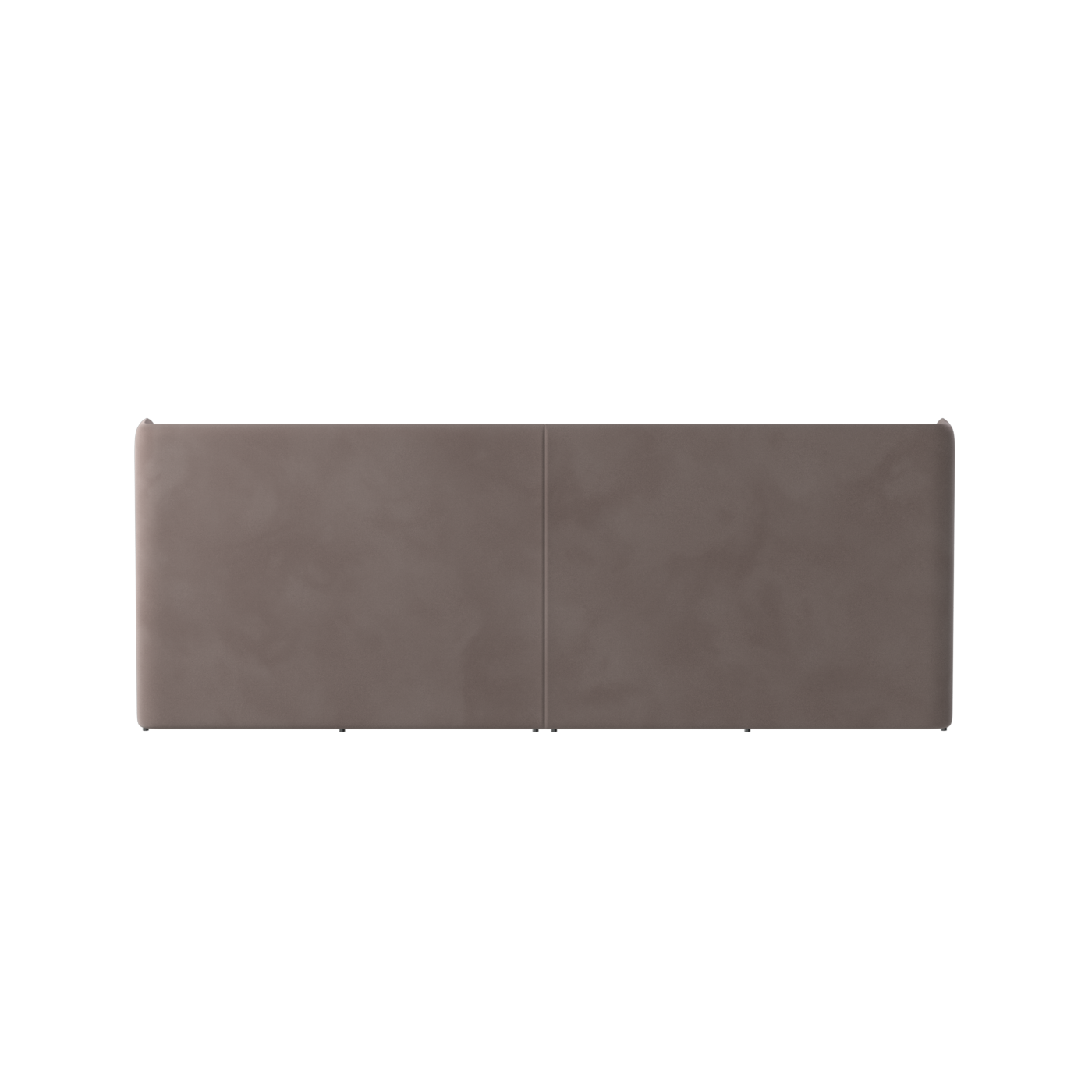 Abbey Upholstered Bed with Structured Headboard and Refined Lines