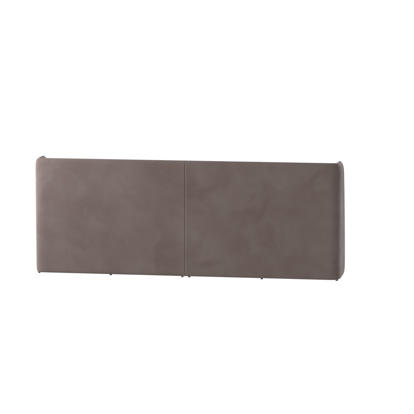 Abbey Upholstered Bed with Structured Headboard and Refined Lines