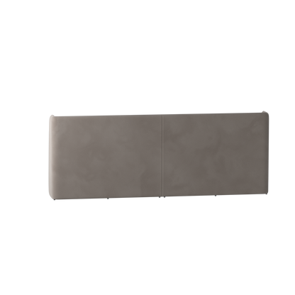 Abbey Upholstered Bed with Structured Headboard and Refined Lines