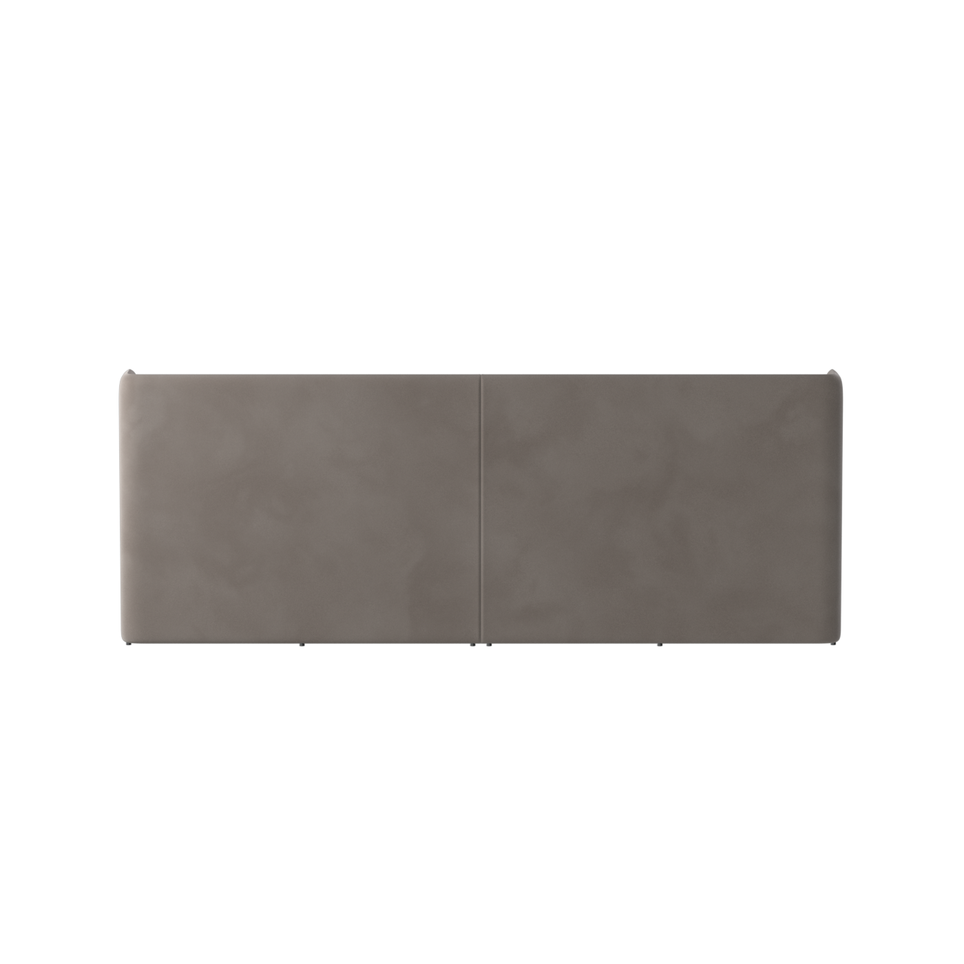 Abbey Upholstered Bed with Structured Headboard and Refined Lines