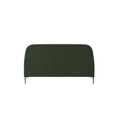 Anna Upholstered Bed with Vertical Headboard Detailing