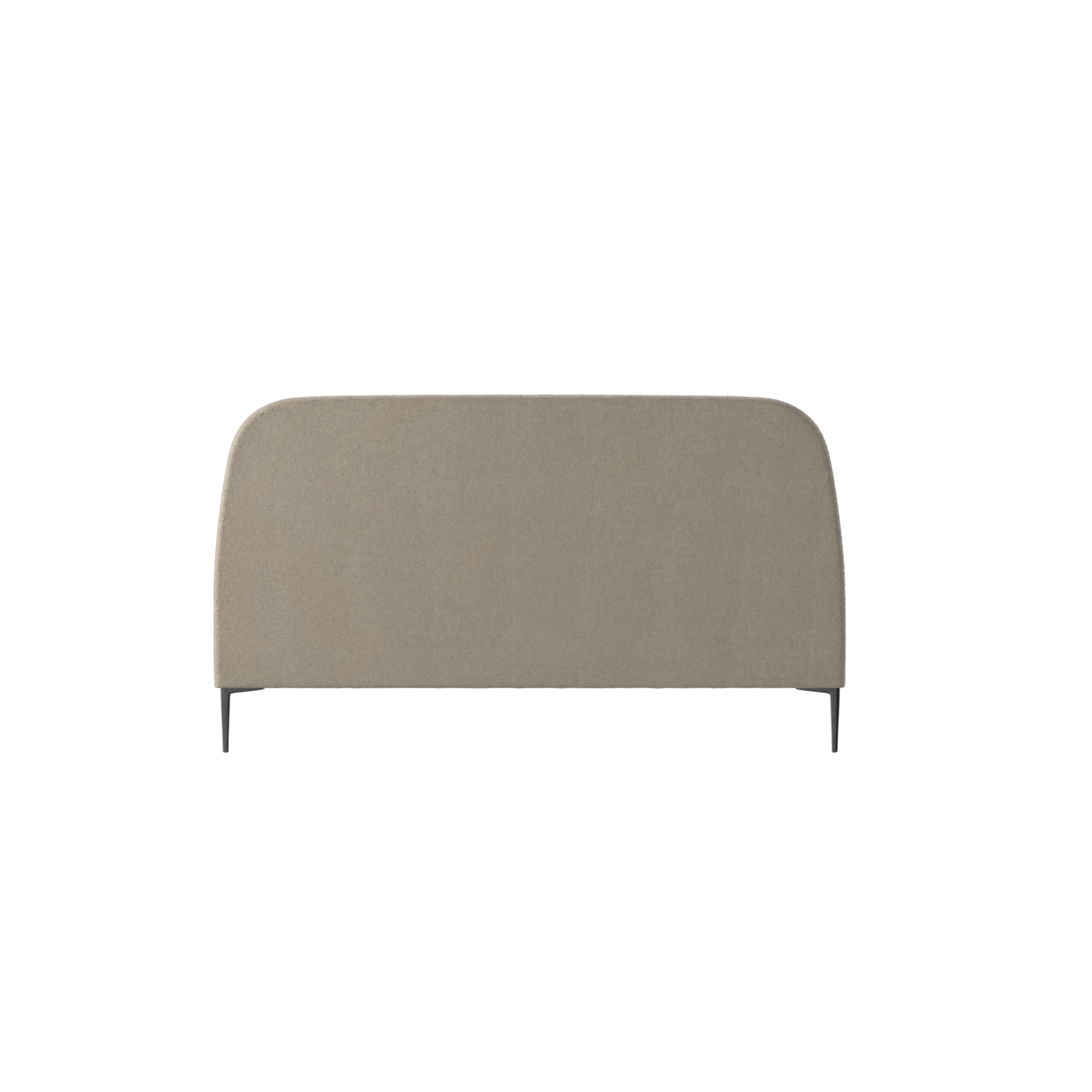 Anna Upholstered Bed with Vertical Headboard Detailing
