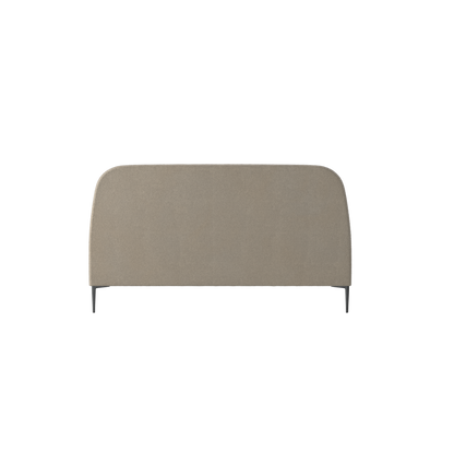 Anna Upholstered Bed with Vertical Headboard Detailing