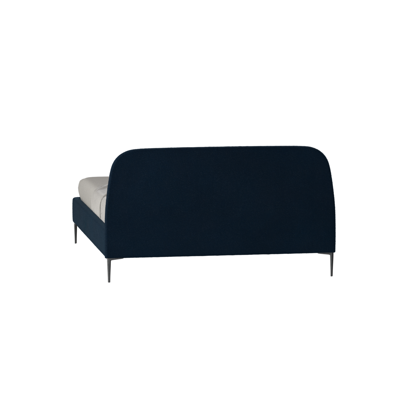 Anna Upholstered Bed with Vertical Headboard Detailing