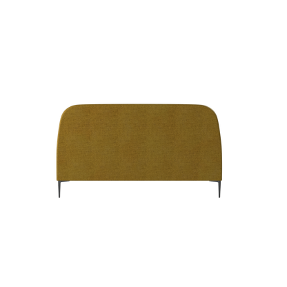 Anna Upholstered Bed with Vertical Headboard Detailing