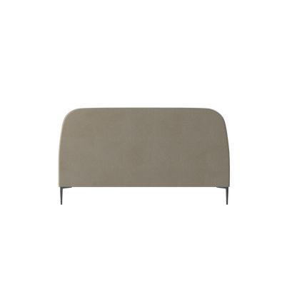 Anna Upholstered Bed with Vertical Headboard Detailing