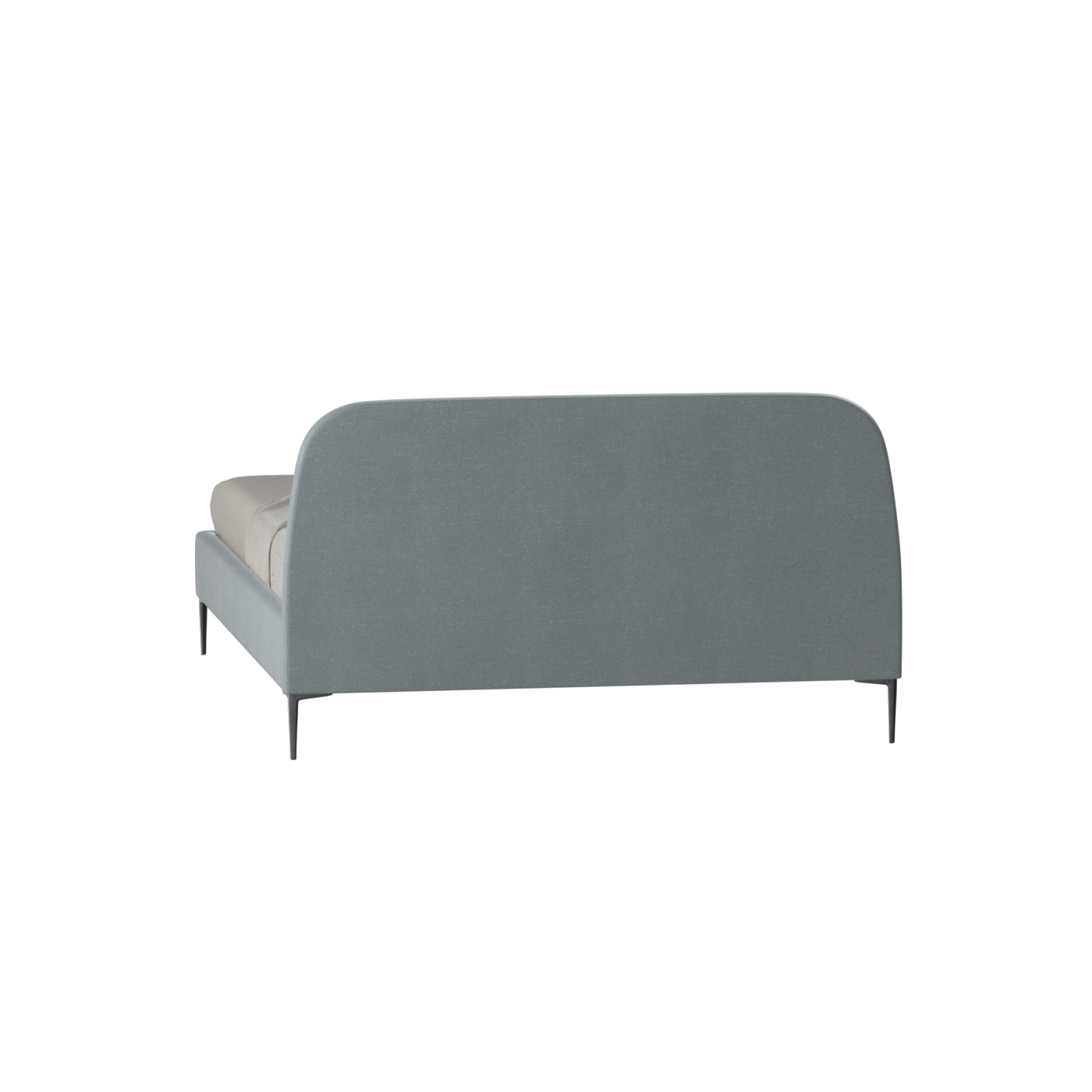Anna Upholstered Bed with Vertical Headboard Detailing