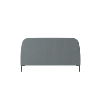 Anna Upholstered Bed with Vertical Headboard Detailing