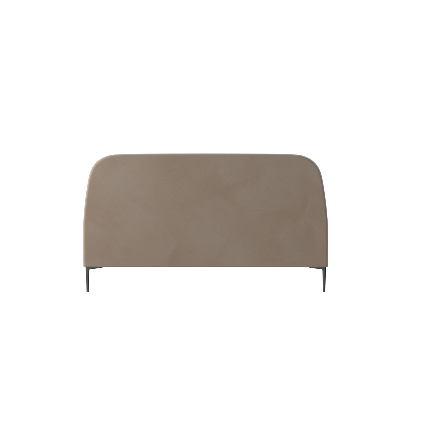 Anna Upholstered Bed with Vertical Headboard Detailing