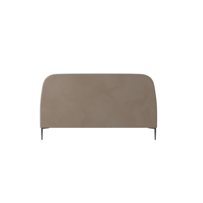 Anna Upholstered Bed with Vertical Headboard Detailing