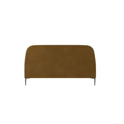 Anna Upholstered Bed with Vertical Headboard Detailing
