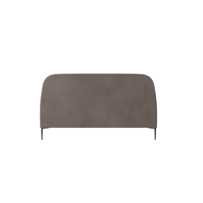 Anna Upholstered Bed with Vertical Headboard Detailing