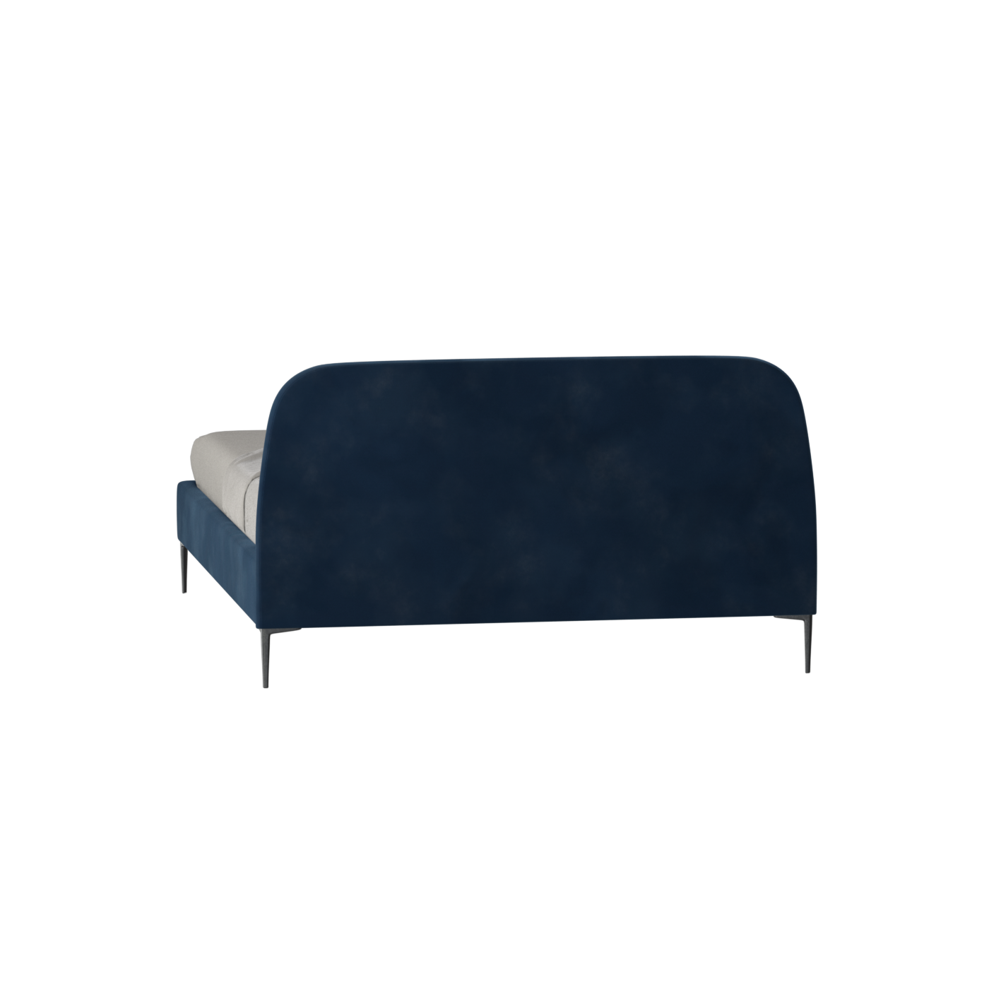 Anna Upholstered Bed with Vertical Headboard Detailing