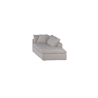 Ari modular corner Sofa with pouffe - Wide fabric range