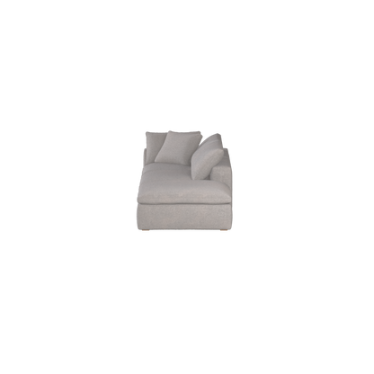 Ari modular corner Sofa with pouffe - Wide fabric range