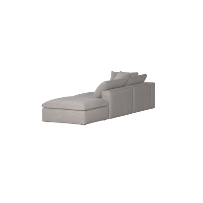 Ari modular corner Sofa with pouffe - Wide fabric range