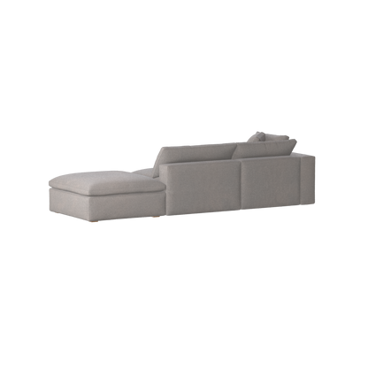 Ari modular corner Sofa with pouffe - Wide fabric range