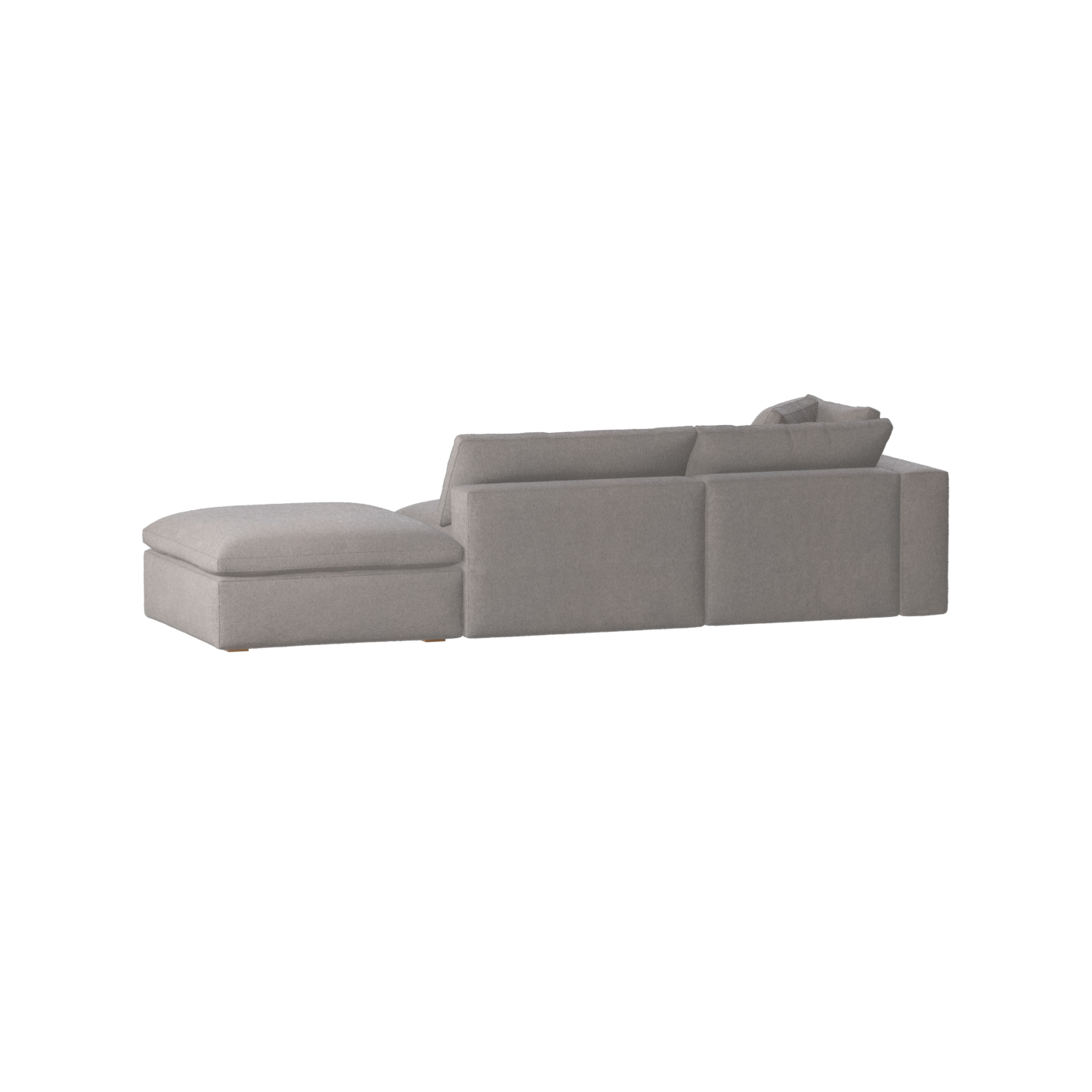 Ari modular corner Sofa with pouffe - Wide fabric range