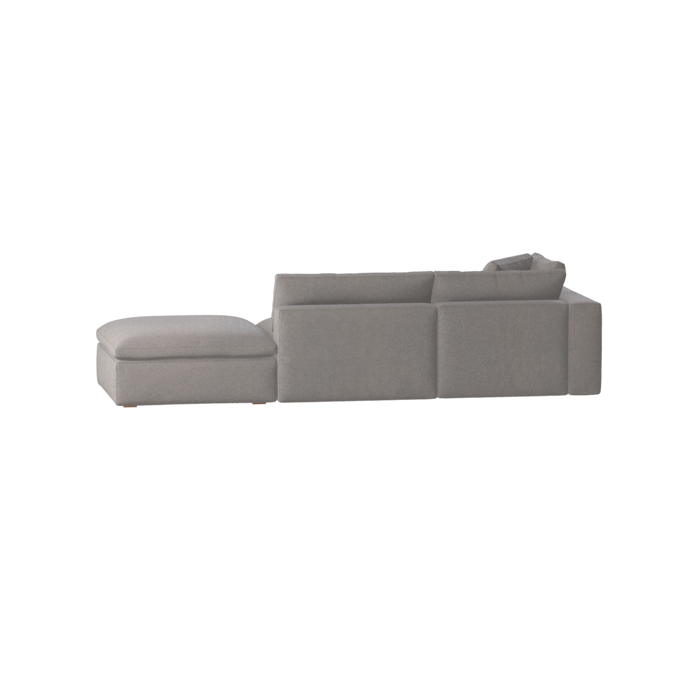 Ari modular corner Sofa with pouffe - Wide fabric range