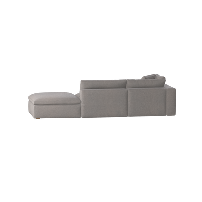 Ari modular corner Sofa with pouffe - Wide fabric range