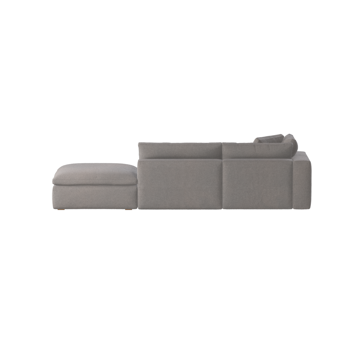 Ari modular corner Sofa with pouffe - Wide fabric range
