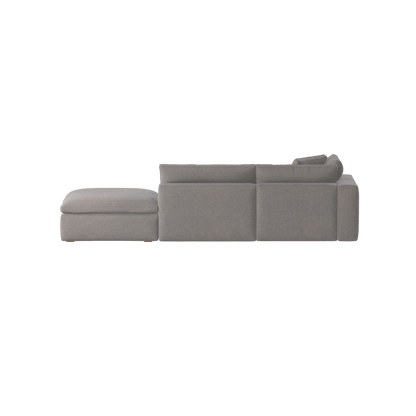 Ari modular corner Sofa with pouffe - Wide fabric range