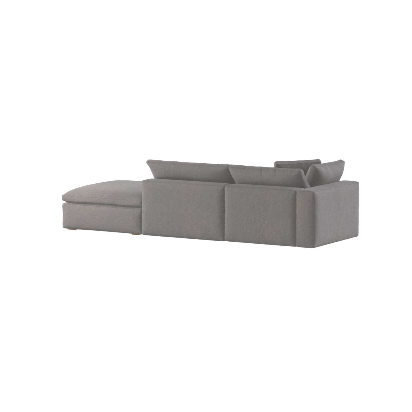 Ari modular corner Sofa with pouffe - Wide fabric range