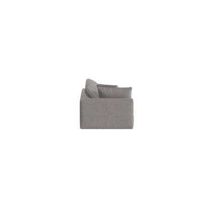Ari modular corner Sofa with pouffe - Wide fabric range