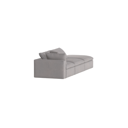 Ari modular corner Sofa with pouffe - Wide fabric range