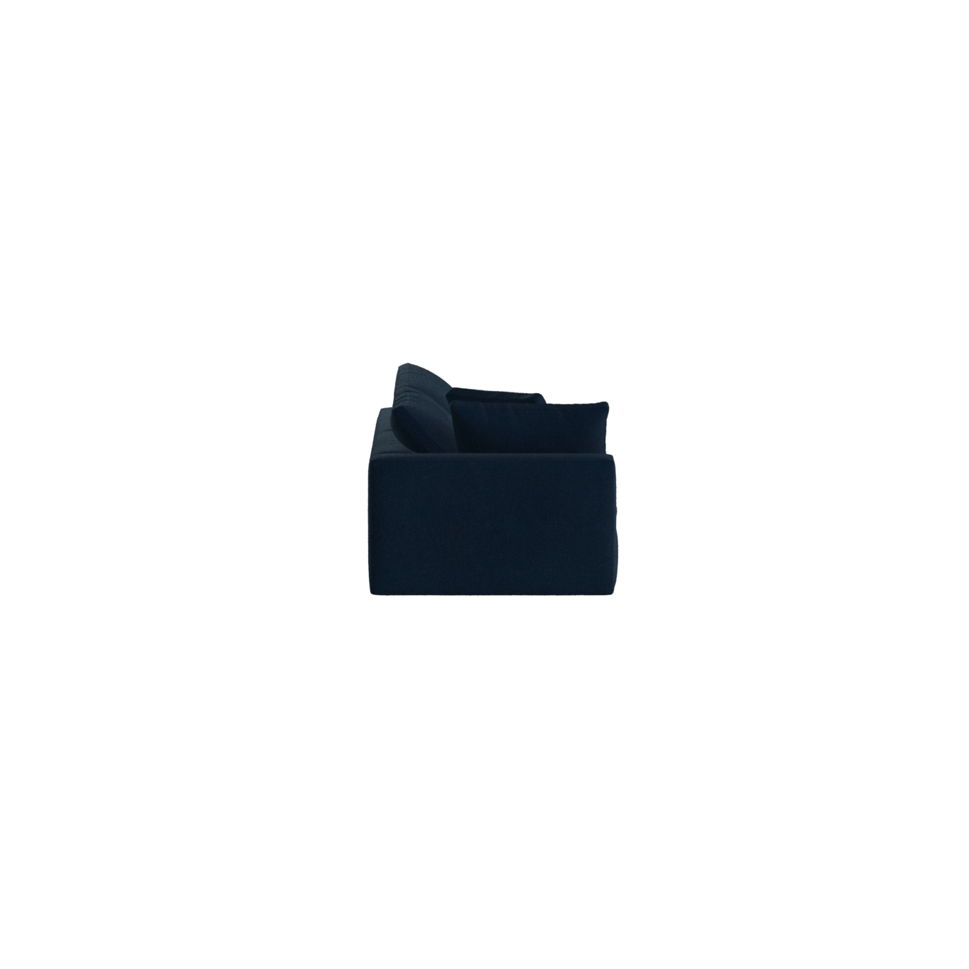 Canapé d'angle modulable Ari avec pouf - Large choix de tissus