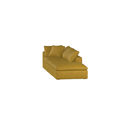 Ari modular corner Sofa with pouffe - Wide fabric range