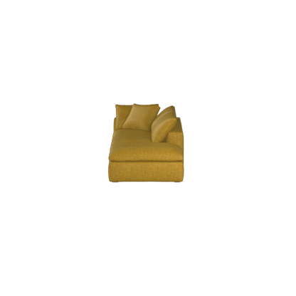 Ari modular corner Sofa with pouffe - Wide fabric range