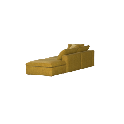 Ari modular corner Sofa with pouffe - Wide fabric range