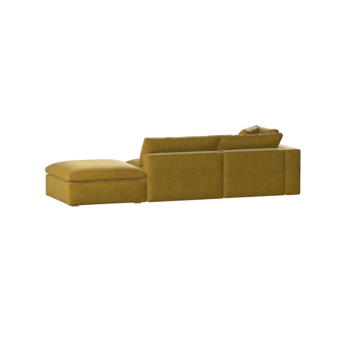 Ari modular corner Sofa with pouffe - Wide fabric range